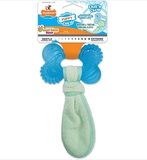 Nylabone Puppy Freezer Bone Peanut Butter-dog-The Pet Centre