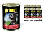 Primal Can Adult Beef Vege & Mussel 390g-dog-The Pet Centre