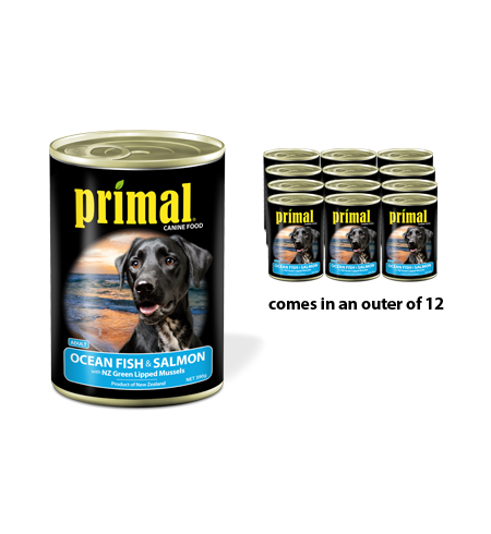 Primal Can Adult Oceanfish Salmon & Mussel 390g