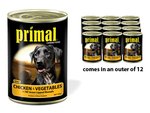 Primal Can Adult Chicken Vege & Mussel 390g-dog-The Pet Centre