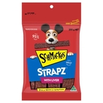 Schmackos Strapz Liver 200g-dog-The Pet Centre