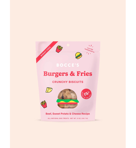 Bocce's Burgers & Fries Biscuits 5oz