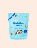 Bocce's Fish & Chips Biscuits 5oz-dog-The Pet Centre