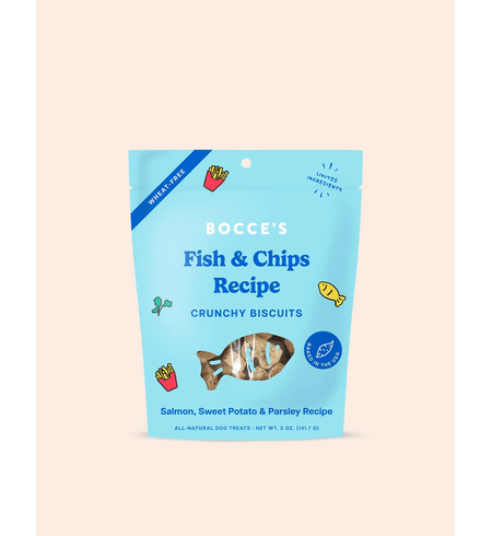 Bocce's Fish & Chips Biscuits 5oz