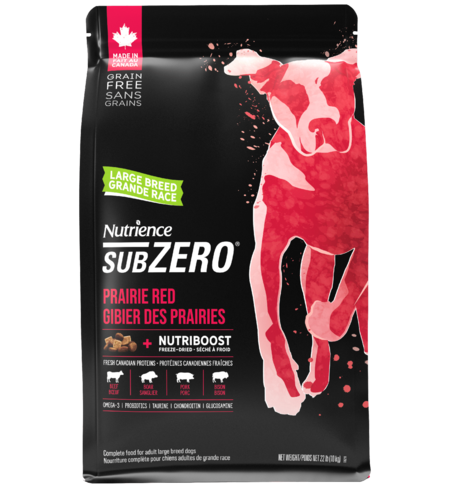 Nutrience Dog SubZero Large Breed Prairie 10kg
