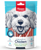 Wanpy Dog Chicken Jerky & Codfish Sandwich 100g-dog-The Pet Centre