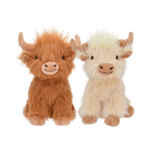 Highland Cow Shaggy 35cm-dog-The Pet Centre