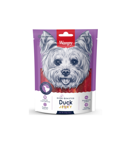 Wanpy Dog Duck Jerky 454g