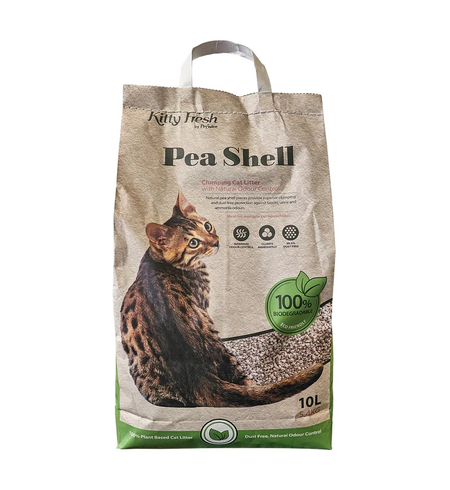 Kitty Fresh Pea Shell Litter 10lt - 5.4kg