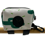 Latched Poop Bag Holder - Cacti-dog-The Pet Centre