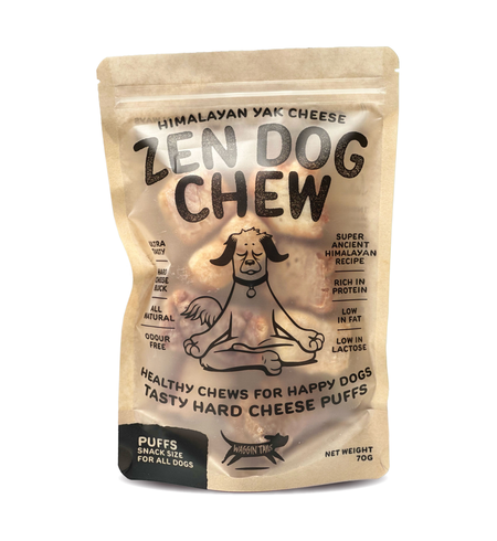 Zen Dog Himalayan Yak Cheese Chew Puffs 70g
