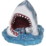 Jaws With Air Tank Ornament - Mini