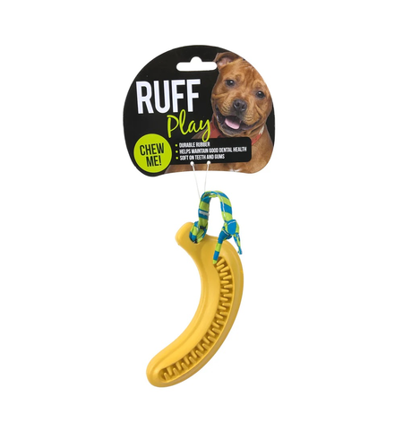 Ruff Play Rubber Dental Banana