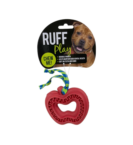Ruff Play Rubber Dental Apple