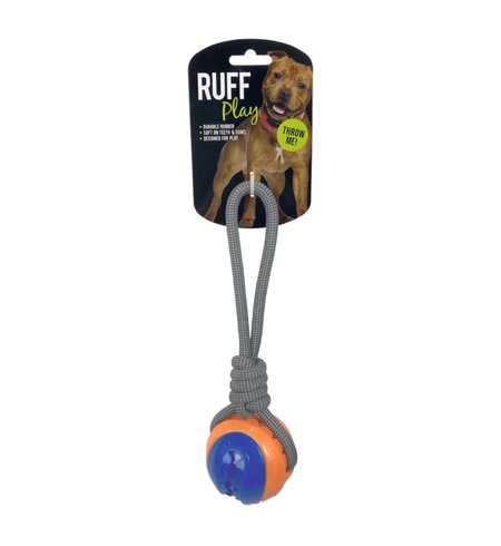 Ruff Play Oddball with Tug Rope