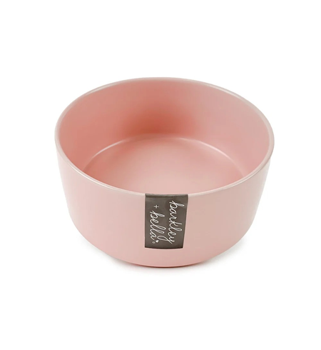 Barkley & Bella Bowl Ceramic Zen Pink 850ml
