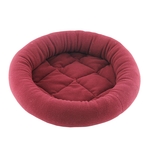 Pawise Bolster Cat Bed Red 40x6cm-cat-The Pet Centre