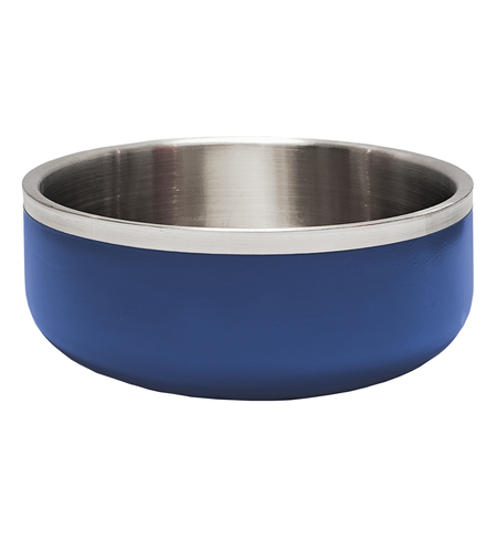 3Bears AntiSkid Double Wall Bowl 400ml 12cm Blue