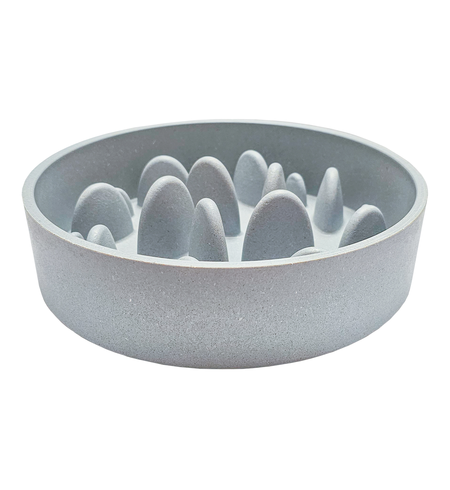 3Bears Sporo Slow Feeder Bowl 800ml 17cm Grey