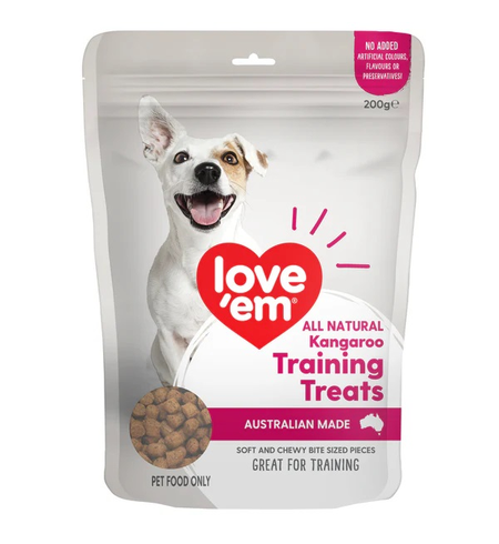 Love'em All Natural Kangaroo Mini Treats