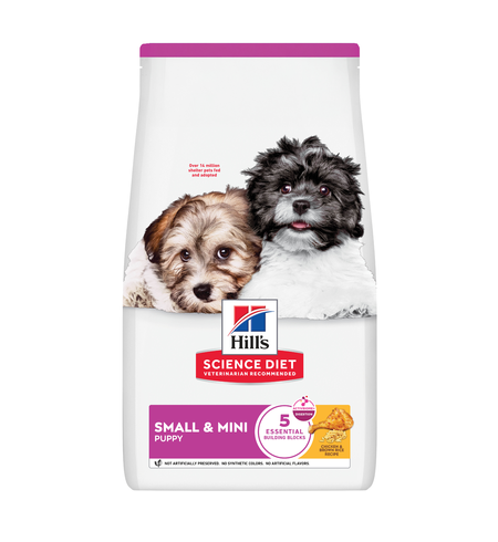 Hill's Science Diet Puppy Small & Mini Dry Dog Food 1.5kg