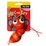 Pet One Cat Toy Red Ant With String 10.5cm