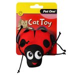 Pet One Cat Toy Beetle With String 10cm-cat-The Pet Centre