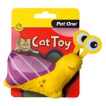 Pet One Cat Toy Snail 11.5cm-cat-The Pet Centre