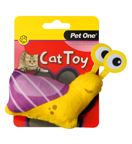 Pet One Cat Toy Snail 11.5cm