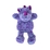 Snuggle Friends Flatties Blue And Purple Rhino