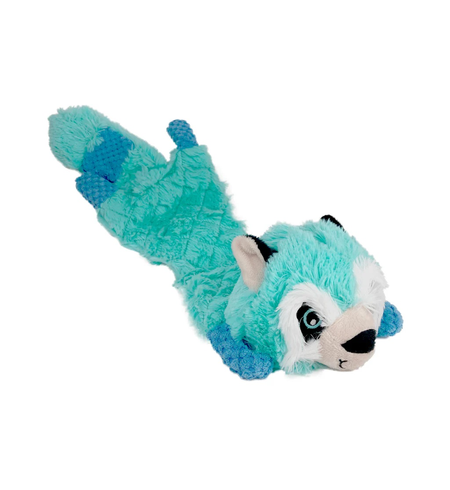 Snuggle Flatties Blue Raccoon