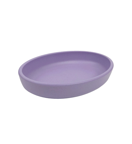 Cattitude Wheat Straw Saucer Lilac