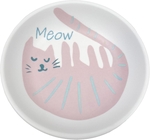 Cattitude Melamine Saucer Pink Cat-cat-The Pet Centre