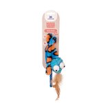 Cattitude Whisker Workout Simon Snake Tease Wand-cat-The Pet Centre