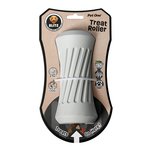 Blitz Rubber Treat Roller Grey L-dog-The Pet Centre