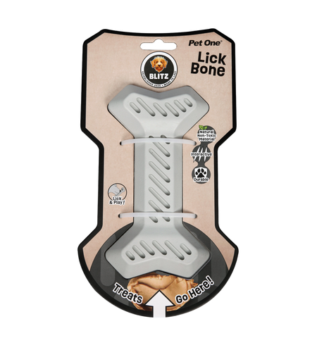 Blitz Rubber Lick Bone Grey L