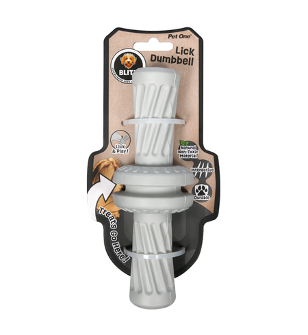 Blitz Rubber Lick Dumbbell Grey M