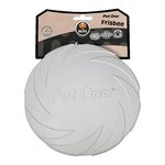 Blitz Rubber Frisbee Grey-dog-The Pet Centre