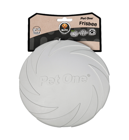 Blitz Rubber Frisbee Grey