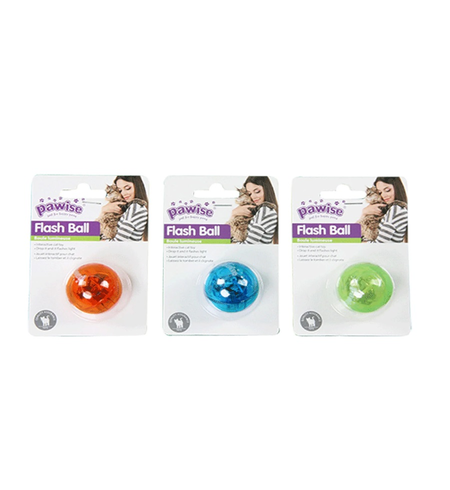 Pawise Cat Toy Flashing Ball