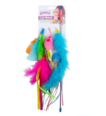 Pawise Cat Teaser Feather 6pc Value Pack Pawise Cat Teaser Feather 6pc Value Pack
