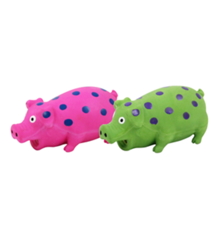 Pawise Latex Polka Pig 18cm