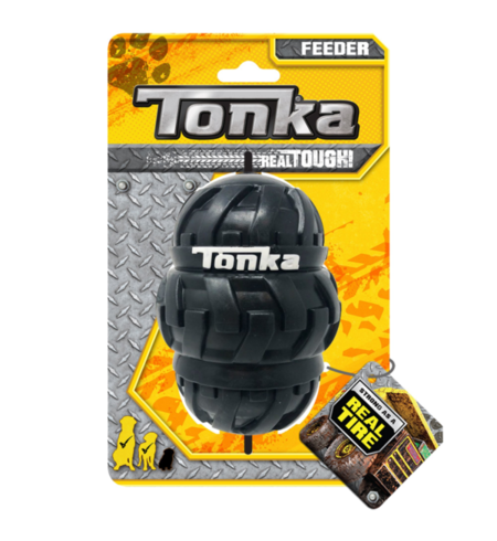 Tonka Tri Stack Tread Feeder Black 12.7cm