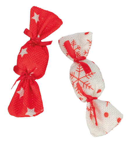 Xmas Rustling Candy 11cm - 2pck