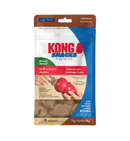Kong Snacks Liver Large 300g