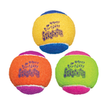 Kong AirDog Squeaker Birthday Balls 3pk-dog-The Pet Centre