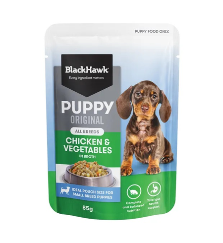 Black Hawk Puppy Pouch Chicken 85g