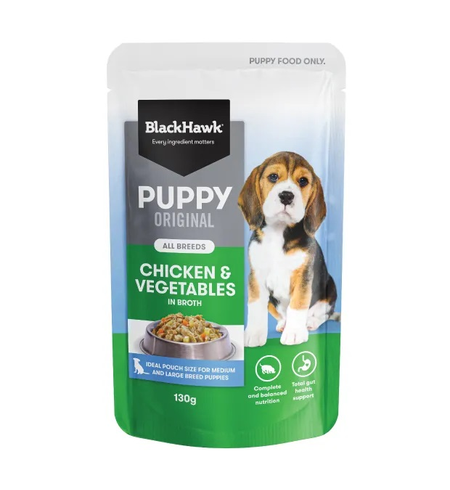 Black Hawk Puppy Pouch Chicken 130g