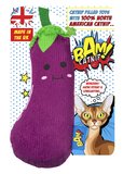 BAM Catnip Genie Aubergine-cat-The Pet Centre