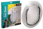 Pet One Cat Door Poly Single Glaze Glass Fit-cat-The Pet Centre